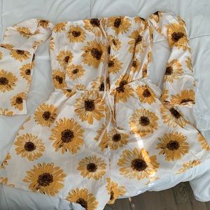 Sunflower Romper